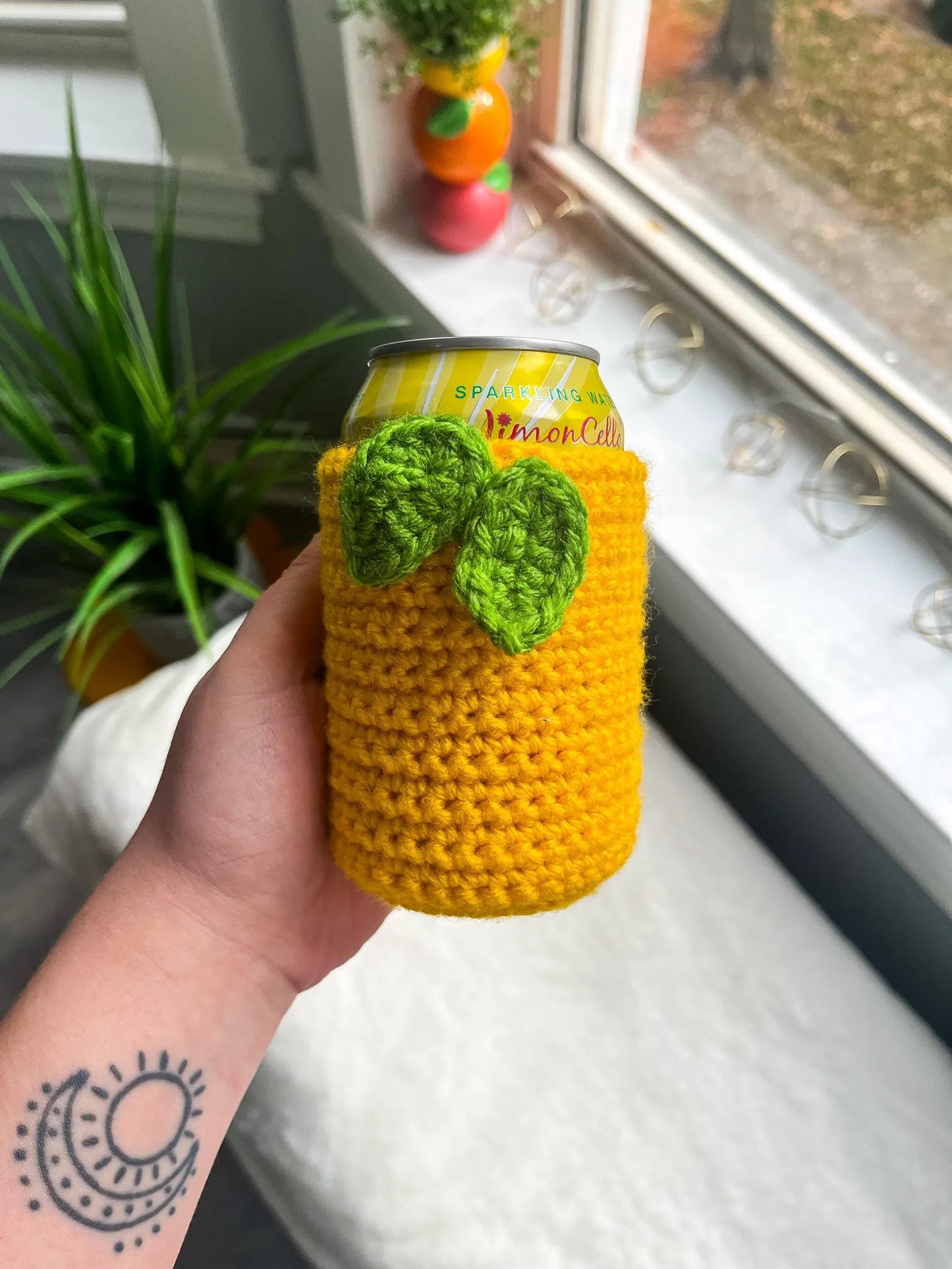 Crochet Fruit Can Coozie